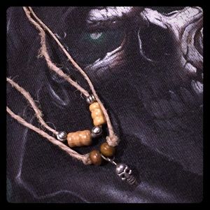 ☠️ Skull Double Strand Necklace